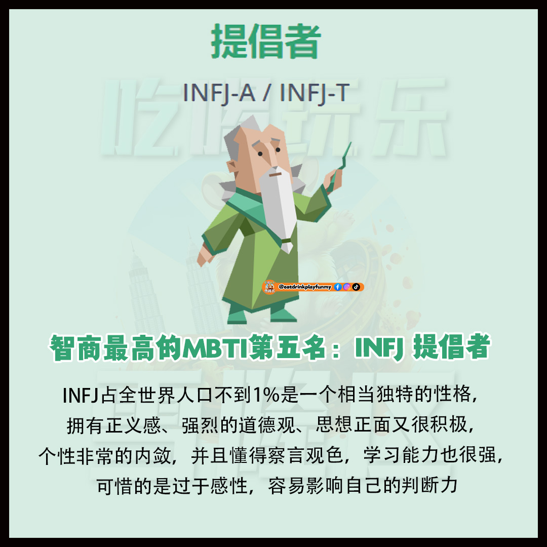 大马吃喝玩乐 - MBTI