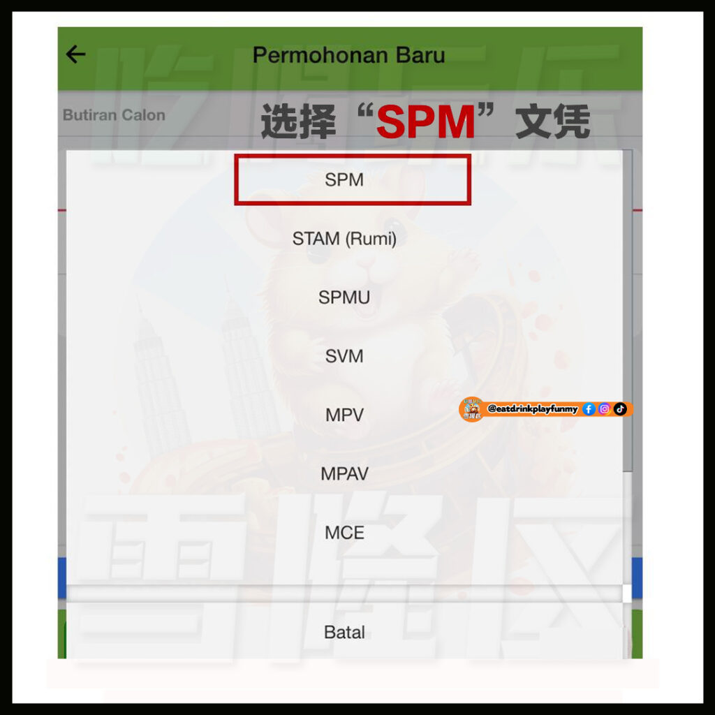 大马吃喝玩乐 - SPM文凭