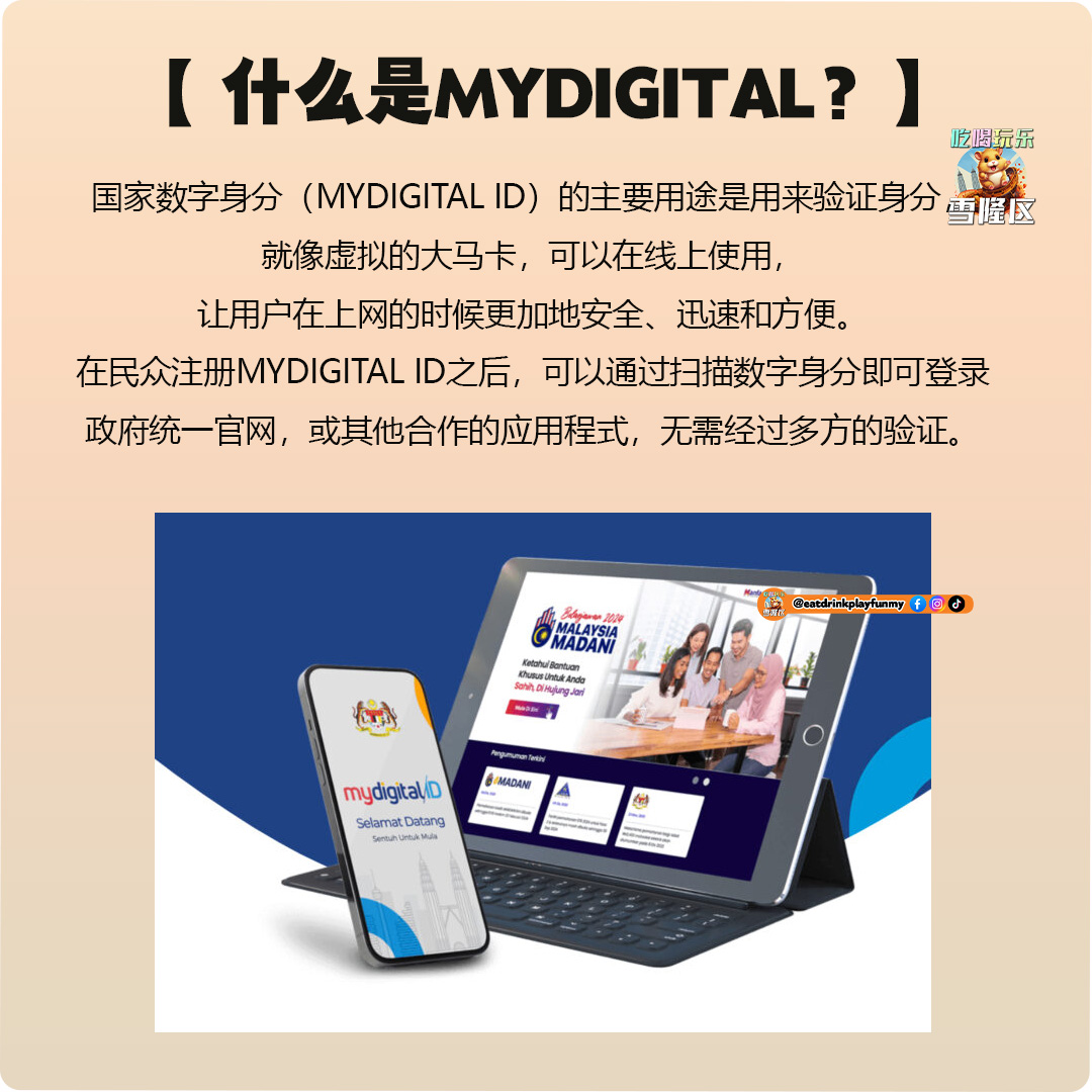 大马吃喝玩乐 - 什么是mydigital